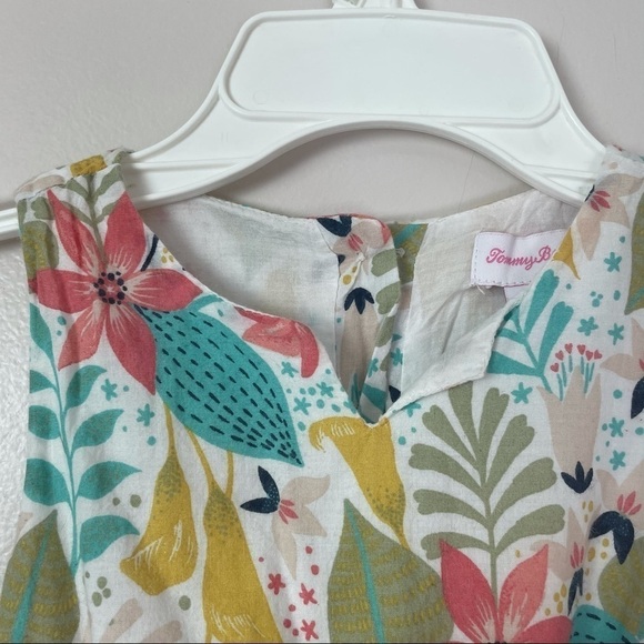 Tommy Bahama Girls Handkerchief Hem Dress – Size 2T - Picture 2 of 10